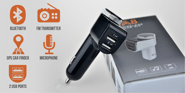 Benefits of the New Bluetooth FM Transmitter GPS Car Finder 