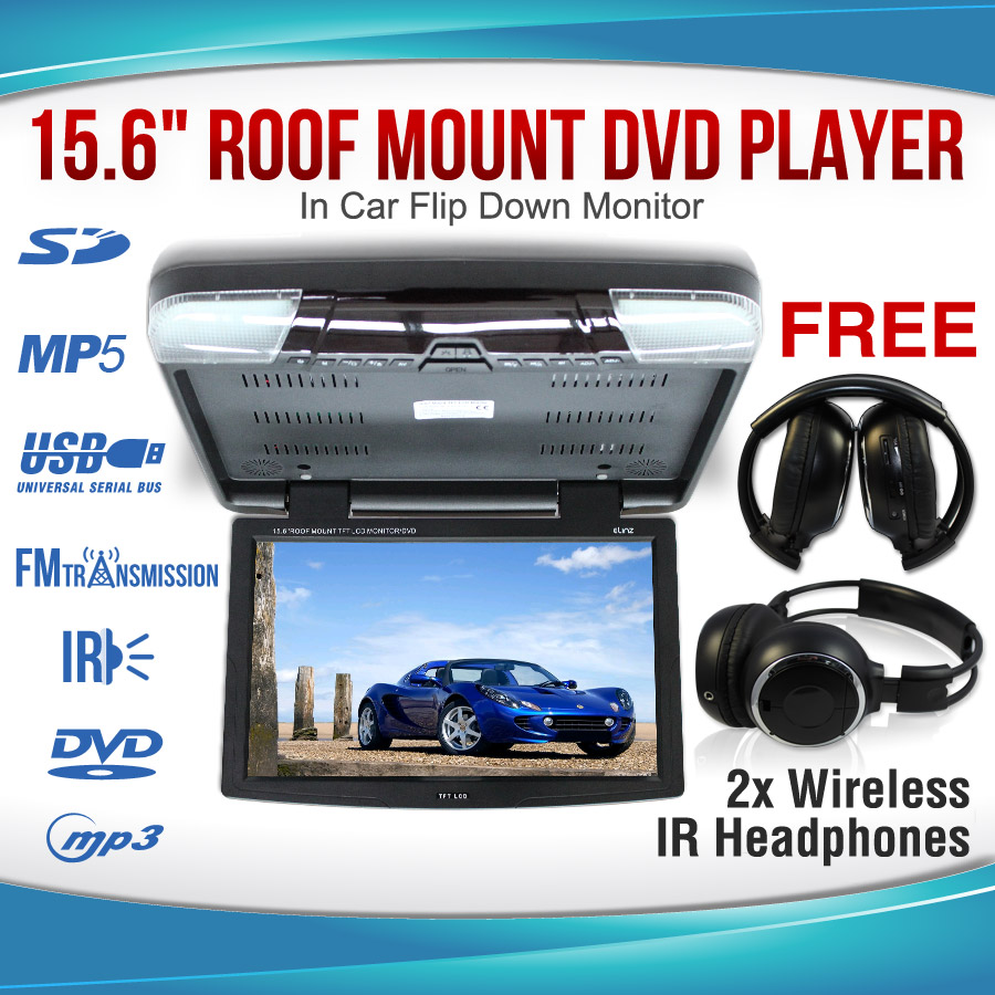  install a roof mount DVD player