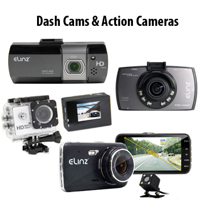 dash cams and action camera