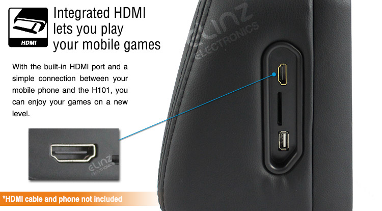 Headrest HDMI car dvd player