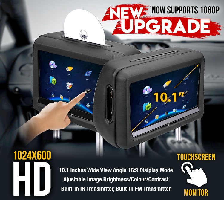 Headrest dvd player main image