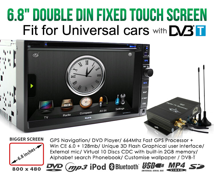 IN DASH DVD TV DIVX GPS in dash dvd tv divx gps: