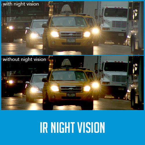 reversing camera night vision comparison