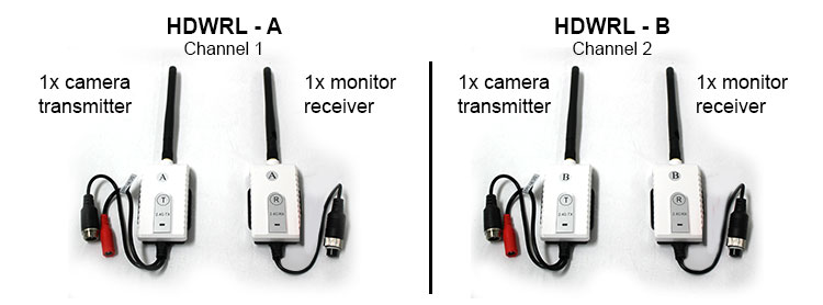 optional packages for wireless receiver/transmitter