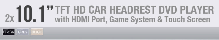 Headrest dvd player main image