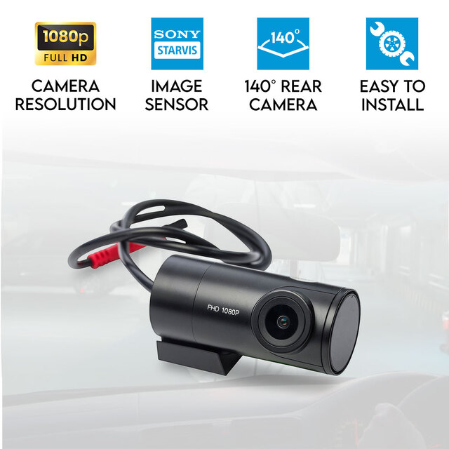 1080P in-Car Rear Camera for DCMOB DCREAR DCMAX Elinz Dash Cam
