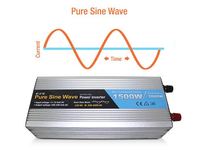 Pure Sine Wave Power Inverter 1500w / 3000w 12v - 240v AUS plug