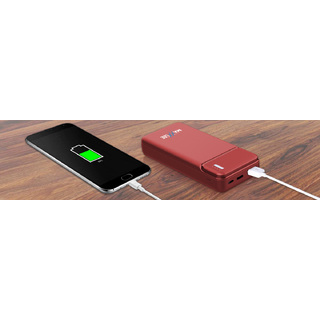 Maxxlee 10000mAh Slim Power Bank USB Backup External Battery Charger iPhone Android Mobile
