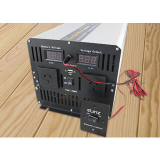 Elinz 5000W/10000W Pure Sine Wave Power Inverter 12V-240V AUS Plug Remote Control