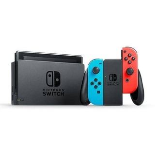 Nintendo Switch Console with Neon Blue and Red Joy-Con (New Look Packaging)
