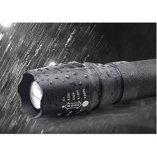 Raylight 2x Flashlight LED CREE XML-L2 8000LM Rechargeable 4x 18650 Battery Waterproof
