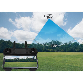 Elinz RC Drone 4K Photo Foldable 2K FPV Dual Camera 2.4Ghz WiFi Quadcopter Brush Motor 1080P 1x Battery