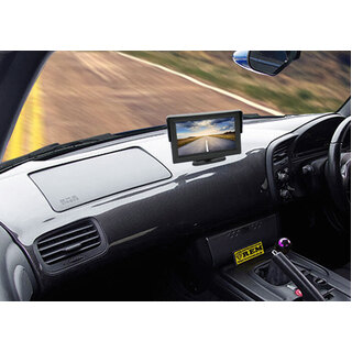 Elinz 4.3" Monitor+24v/12v CCD LED Reversing Camera Car Caravan Truck Night Vision