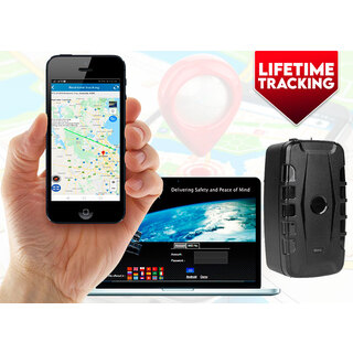 Elinz 4G LTE GPS Tracker Real Live Tracking Wireless Device 20000mAh Big Battery