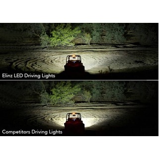 Elinz 60W LED Driving WorkLight CREE Flood Spot Beam 12V 24V Truck Lamp Light Offroad