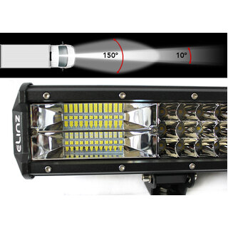 Elinz 23" inch LED Light Bar Work Driving Philips FLOOD SPOT COMBO Offroad 4WD 3 Rows