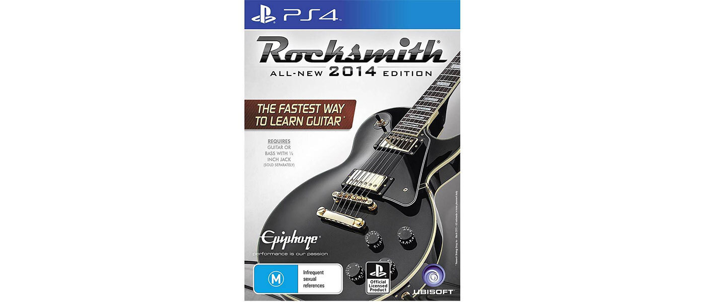 Rocksmith 2014 with Real Guitar/Bass (PS4)