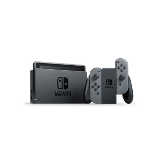 Nintendo Switch Console with Grey Joy-Con (New Look Packaging)