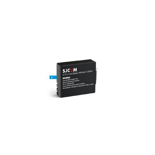 Rechargeable Battery for SJCAM Action Camera SJ4000 SJ5000 M10 Series
