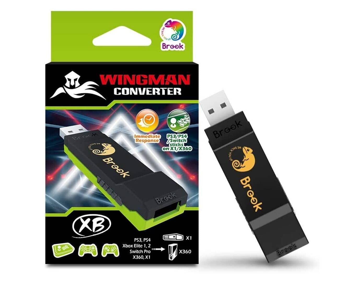 Brook Super Converter: Xbox360/XboxOne to Switch USB Adapter