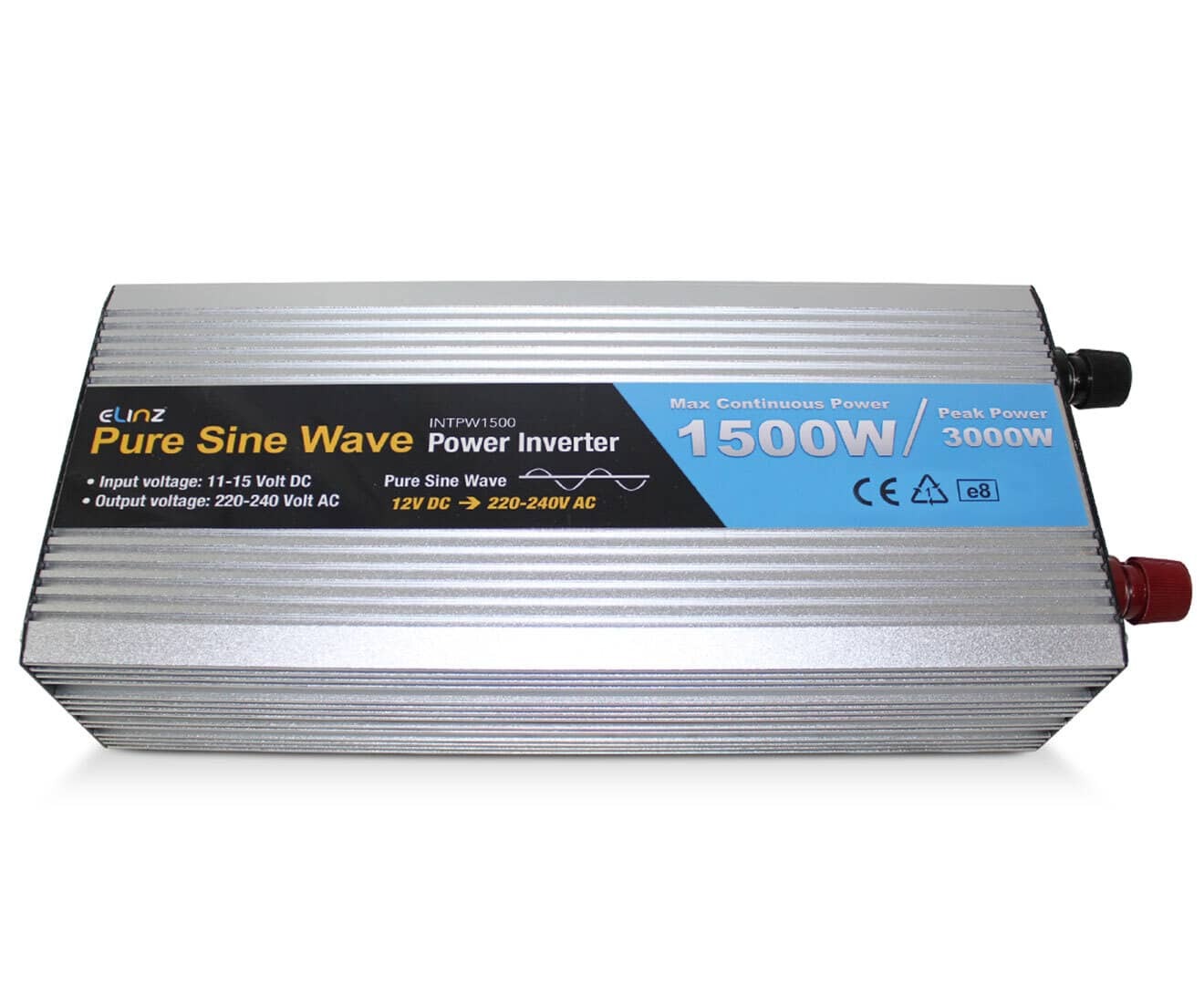 Elinz Pure Sine Wave Power Inverter 1500w / 3000w 12v - 240v AUS