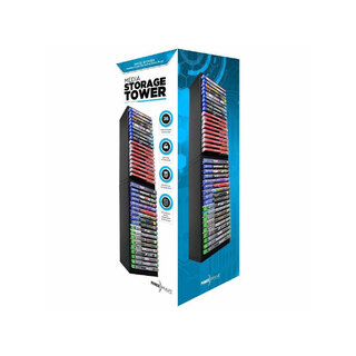Powerwave Media Storage Tower [Fits 36 Cases] (PS4/XB1/Switch/Blu-Ray)