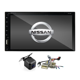 Elinz Nissan  7" In Dash Head Unit DVD Player Double DIN Octa Core Android 10 GPS WiFi Reverse Camera Car Stereo T3