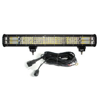 Elinz 23" LED Light Bar 4 Rows Philips Work Driving FLOOD SPOT COMBO IP68 Offroad 4WD