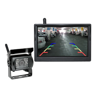 Elinz 5" Car Wireless Reversing Camera Monitor Rear View Kit CCD Reverse 12V 24V