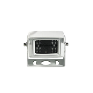 Elinz 4 PIN Heavy Duty white 12V 24V CCD IR Colour  Reversing Camera Rearview with Built-in Mic