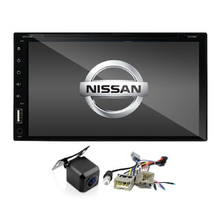 Elinz Nissan  7" In Dash Head Unit DVD Player Double DIN Octa Core Android 10 GPS WiFi Reverse Camera Car Stereo T3