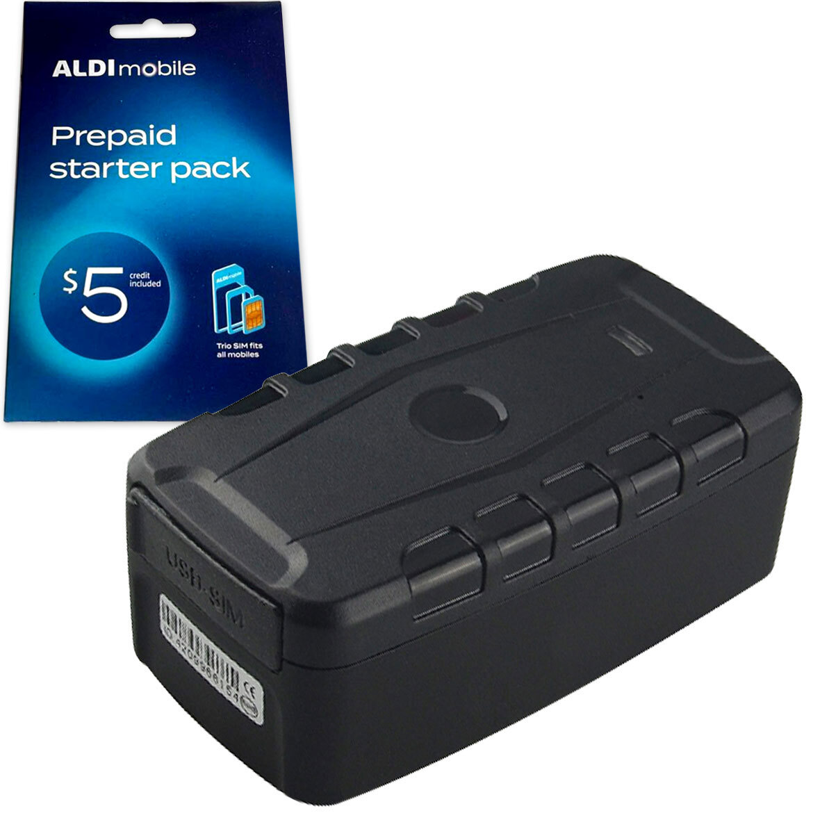 Elinz 3G GPS Tracker Real Live Tracking Wireless Device 20000mAh Big Battery MTK 6261D with ALDI Sim Card