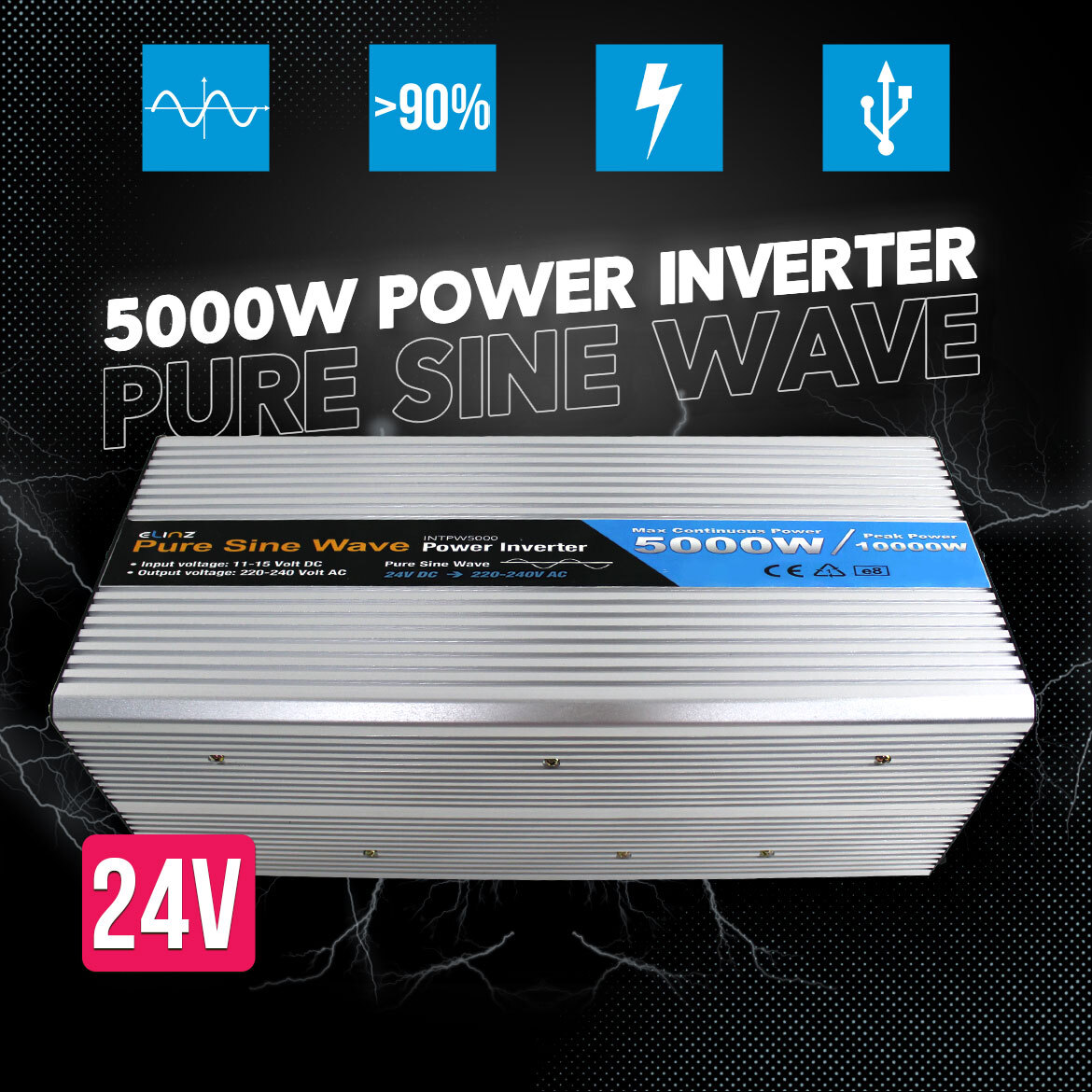 Convertisseur 24v 220v micro ondes - Cdiscount