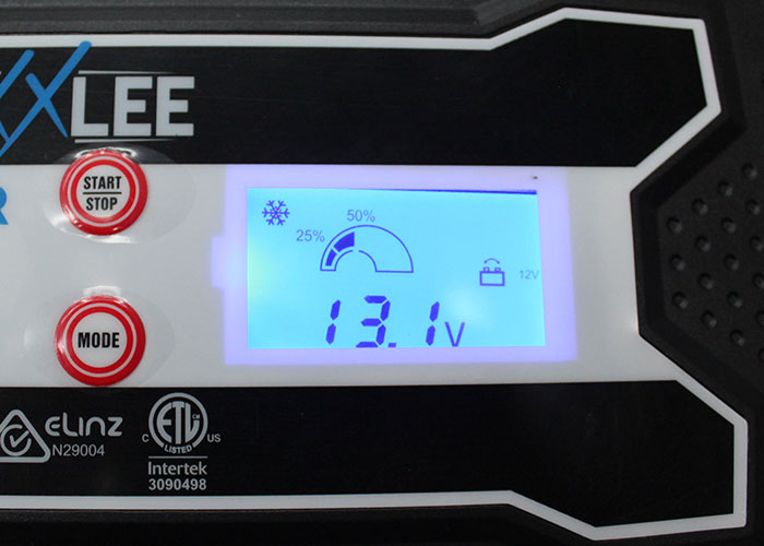 Car Battery Charger Digital Voltage Display