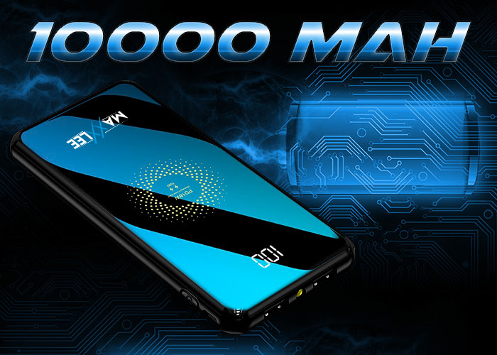 Powerbank 10000mAh Battery Capacity