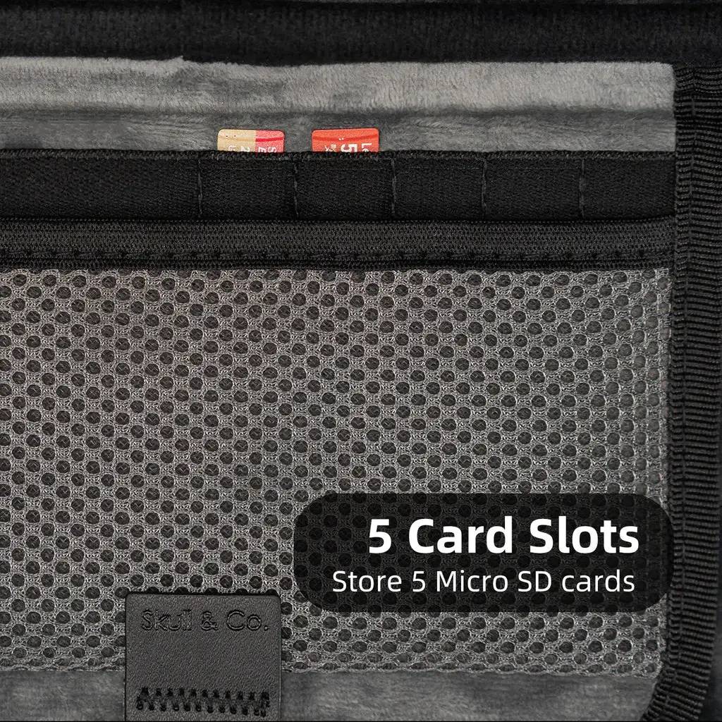 Skull & Co.EDC Carrying Case for ROG Ally & ROG Ally X 5 Card Slots