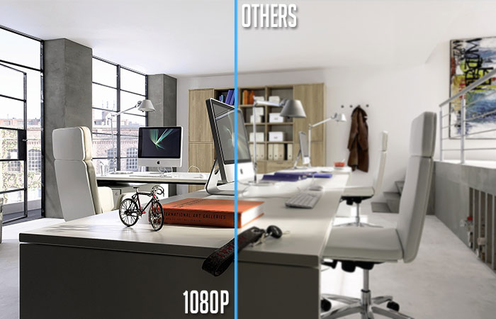 1080P Full HD WiFi Wire-free Security IP Camera