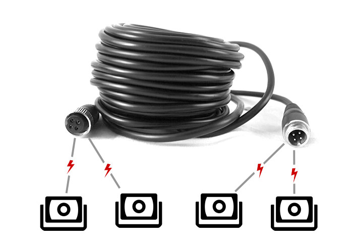 10M 4PIN Advanced Cable for Camera