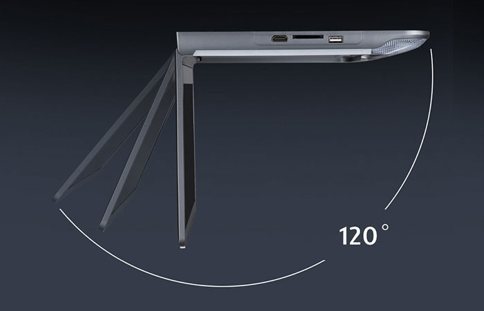 120° Angle Flip Down Monitor Player