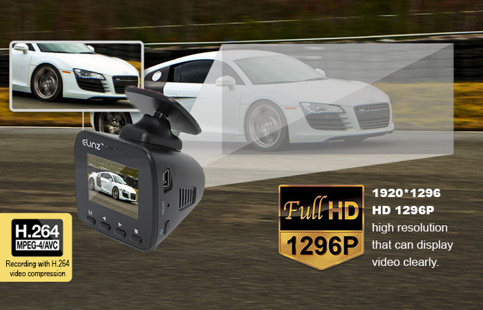 1296P FHD Dash Cam