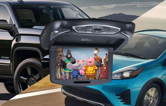 12V Roof Mount Car DVD Player