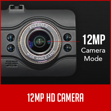12MP Car Dash Camera