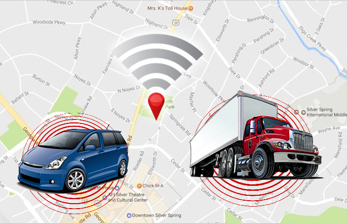GPS Tracker 12V to 24V Vehicles