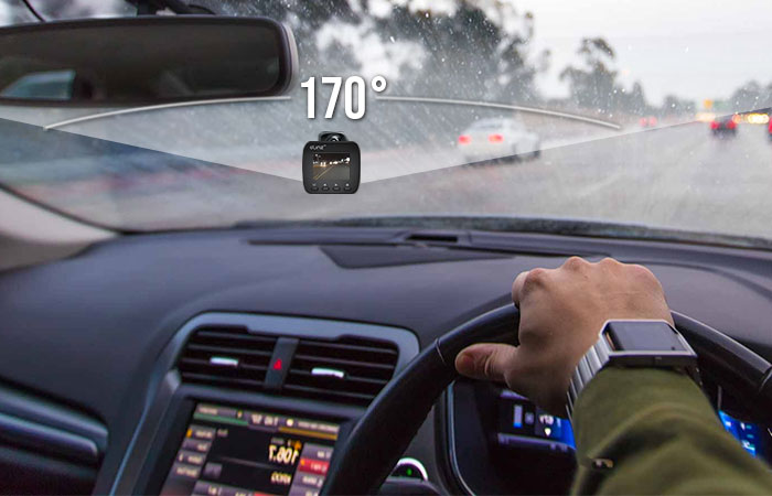 170 degree angle Dash Cam
