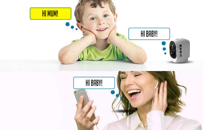 2-Way Speak Wifi IP Camera CCTV