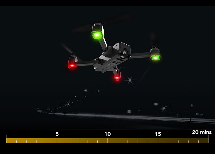 Drone 20 Minutes Maximum Flight Time