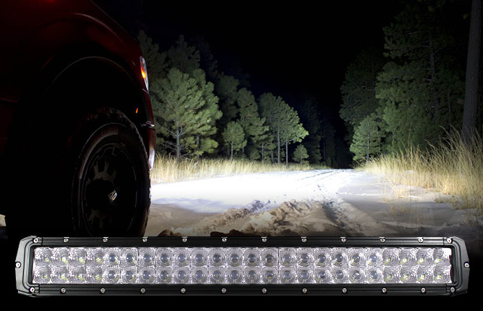 26 inch LED Light Bar 2 Rows