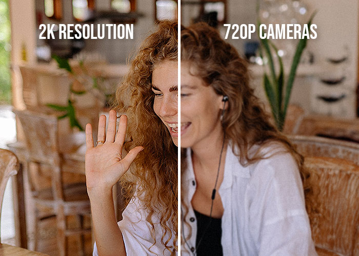Web Camera 2K Resolution vs 720 Cameras