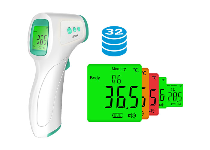 Thermal Scanner can store 32 Sets Memory Data