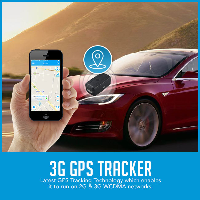 GPS Tracker 3G Live Time Vimel Tracking Hardwired Kit Car Boat Caravan 20000mA